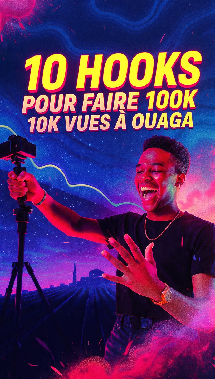 10 HOOKS POUR FAIRE 10K VUES À OUAGA