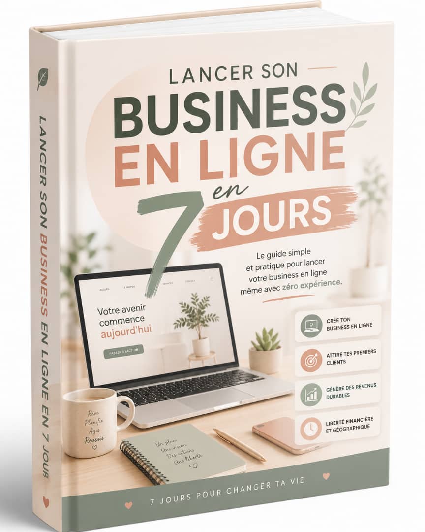Lance ton Business en ligne en 7jours