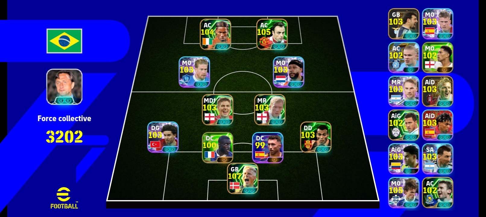 Compte efootball