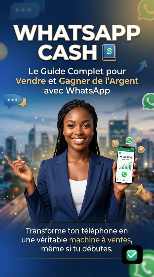 📱 WhatsApp Cash : Le Guide Complet pour Vendre Plus avec WhatsApp Business 🚀.
