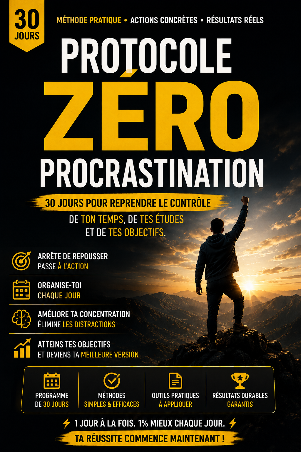 PROTOCOLE ZÉRO PROCRASTINATION