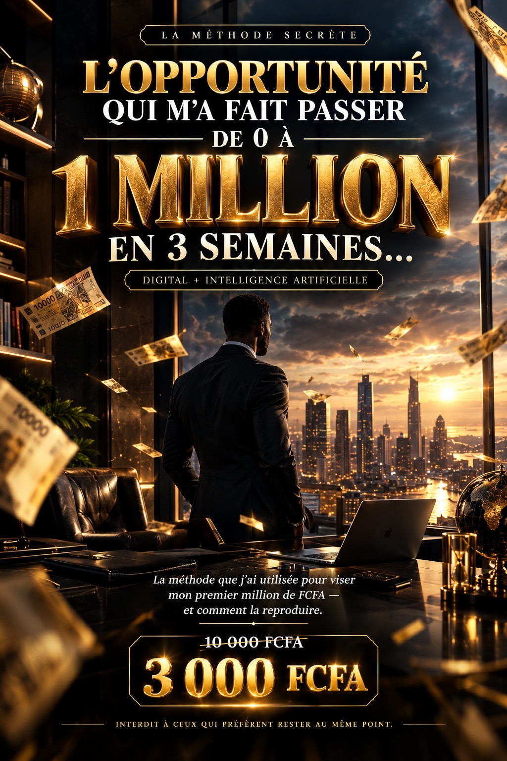 L'opportunité qui m'a fait passer de0 à 1 Million en 3 semaines