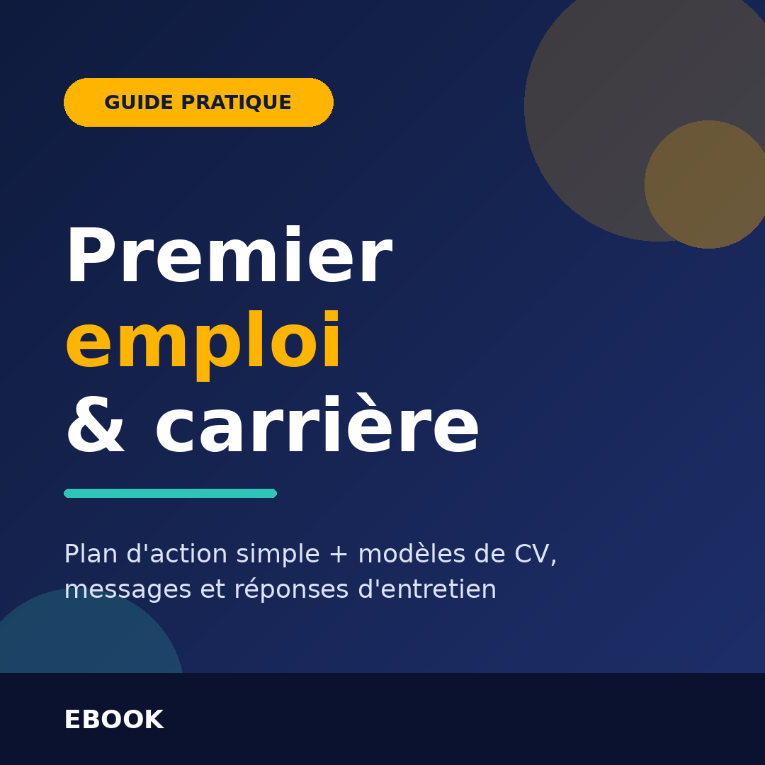 Premier emploi & carrière