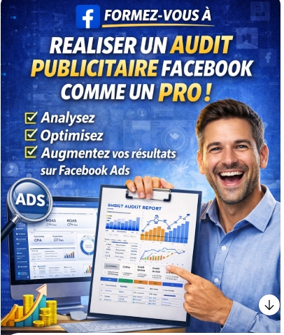 FORMATION POUR DEVENIR AUDITEUR DE PAGE FACEBOOK