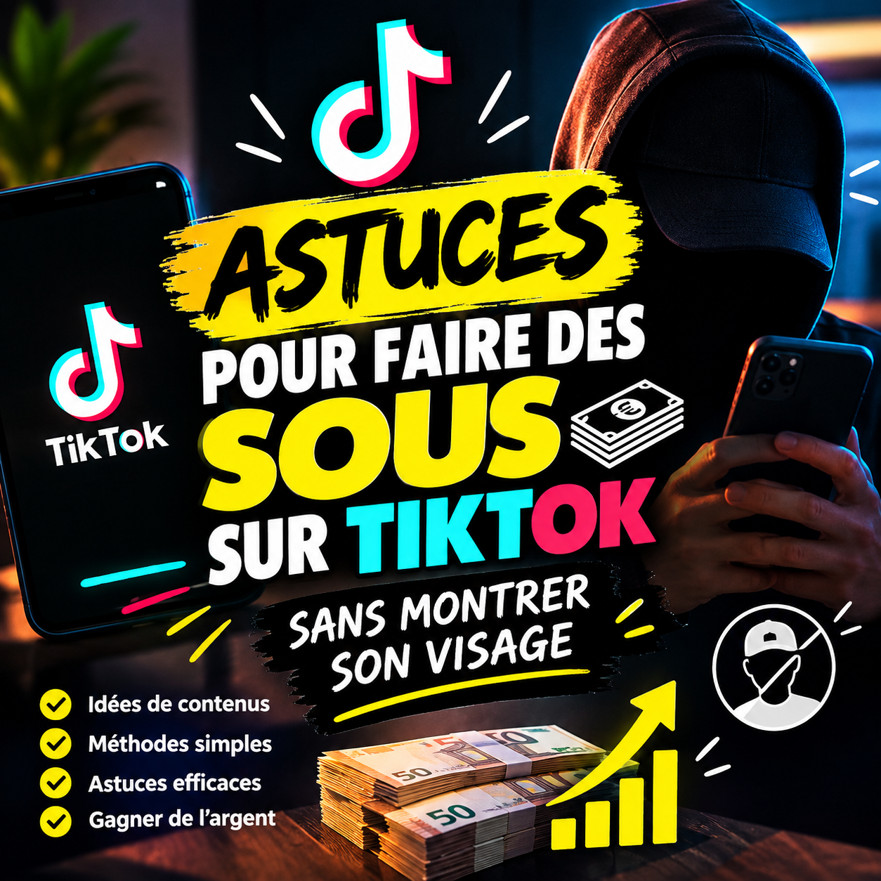 🎯 50 idées de vidéos classées par catégories 📱 Idées réalisables uniquement avec un téléphone 🎵 Idées avec musique, texte et images 💬 Idées 