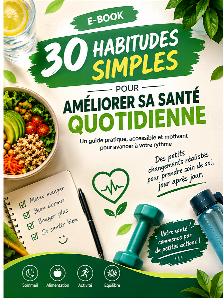 Un e-book sur comment améliorer sa santé