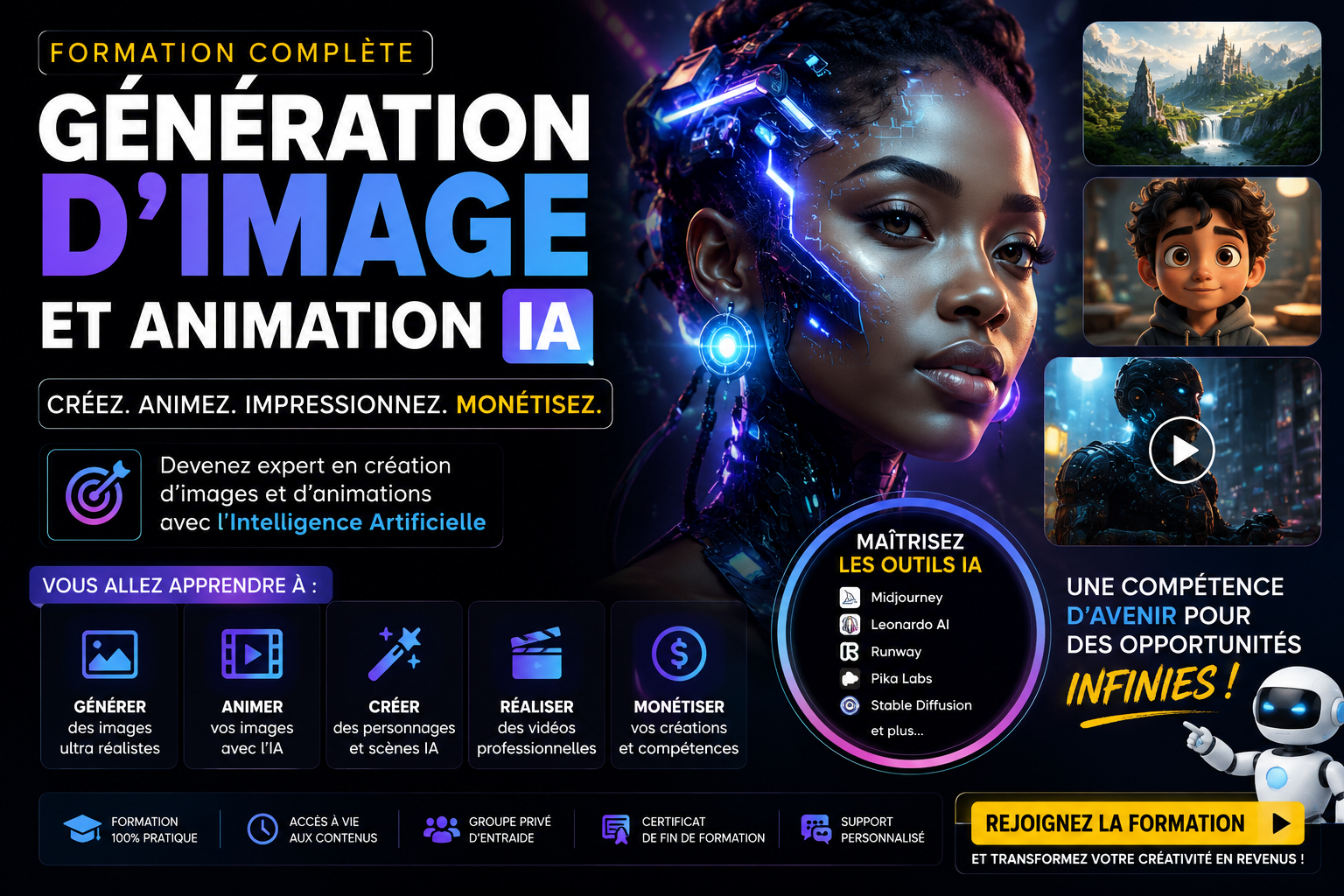 Formation à la Création de Vidéos d’Histoires Animées Virales