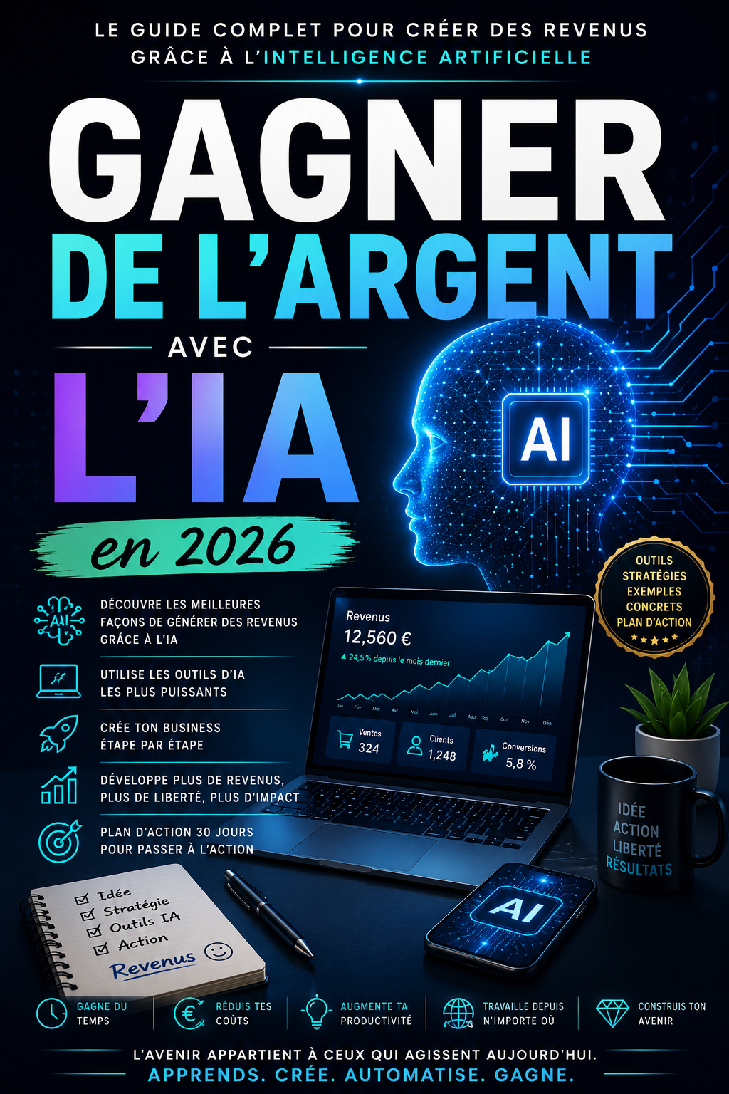 Gagner De L’argent Avec L’IA en 2026