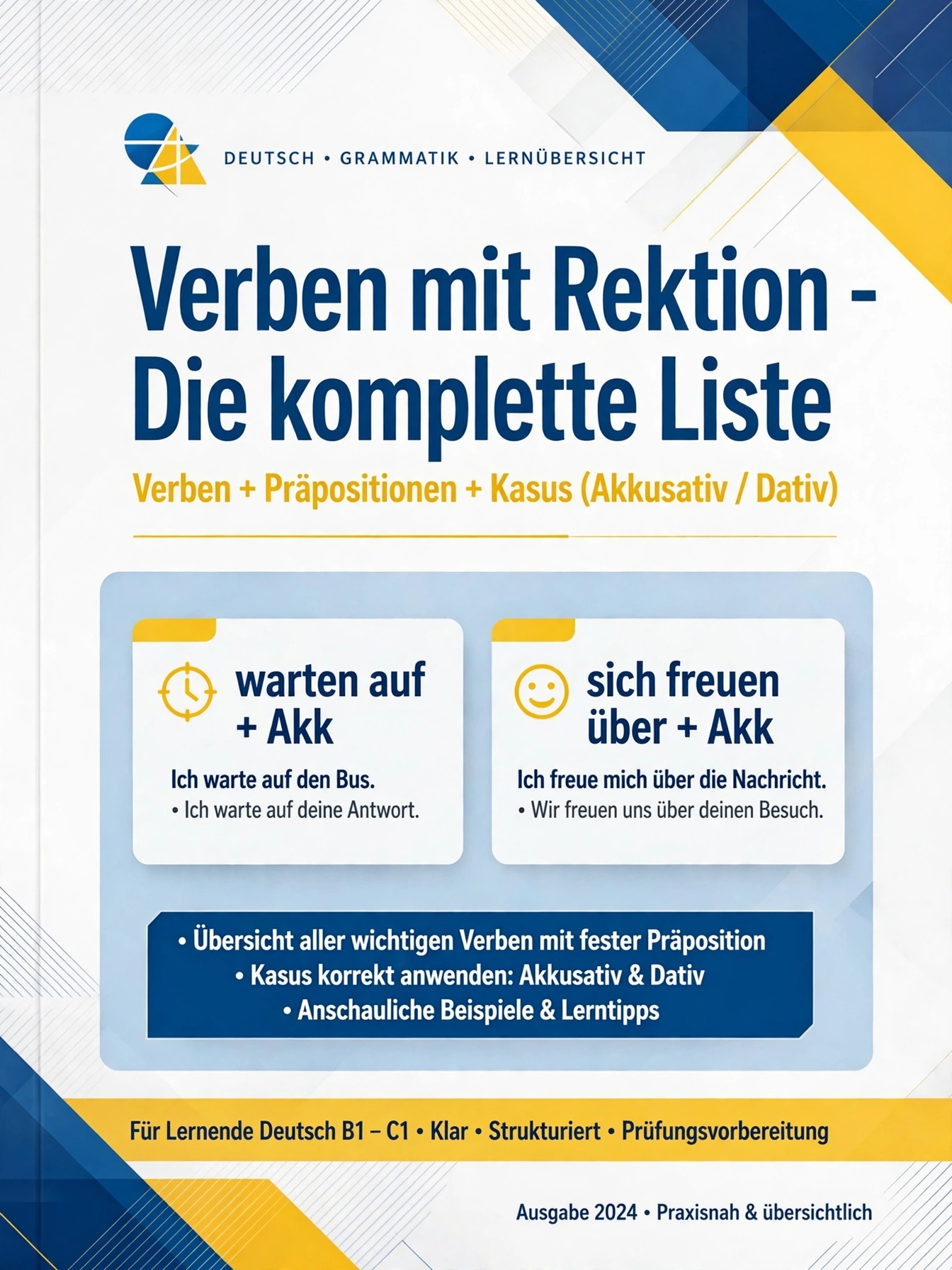 Verb with REKTION