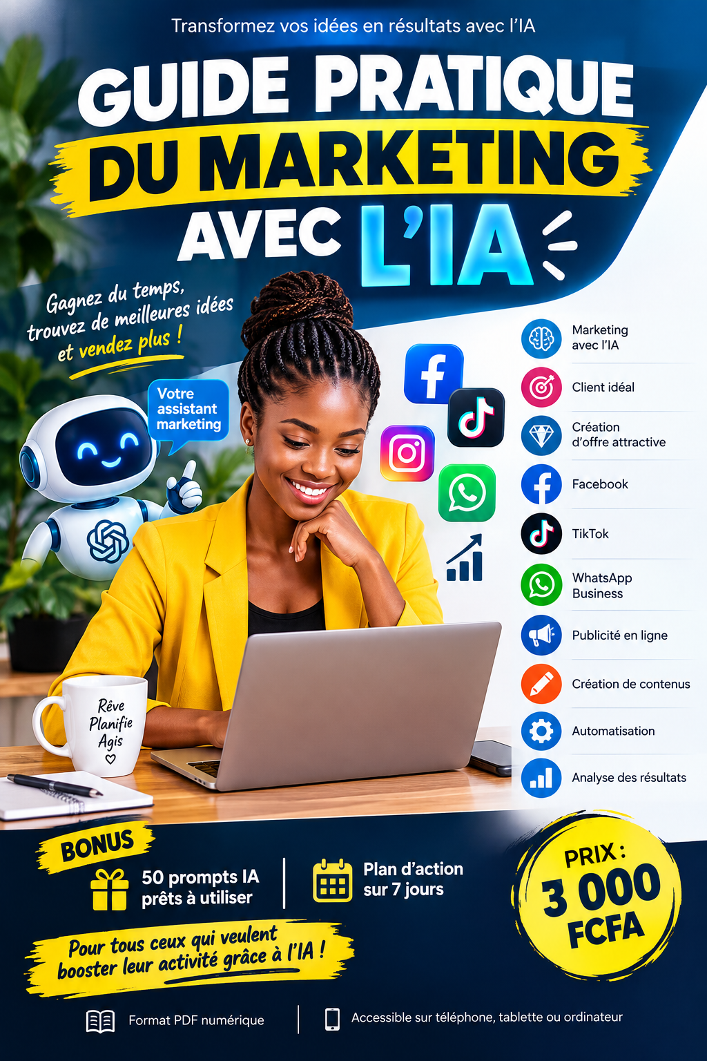 GUIDE PRATIQUE DU MARKETING AVEC L'IA