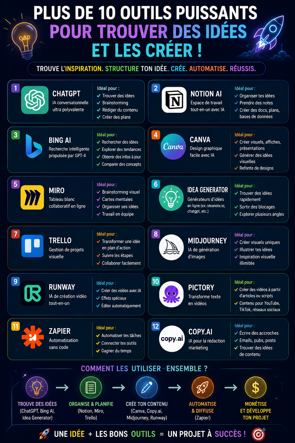 Quel sont les outils a utiliser gratuitement pour créé des vidéos IA