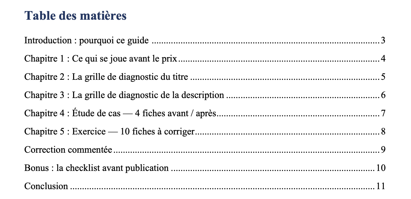 Transforme tes fiches produit en machines à vendre en 10 minutes