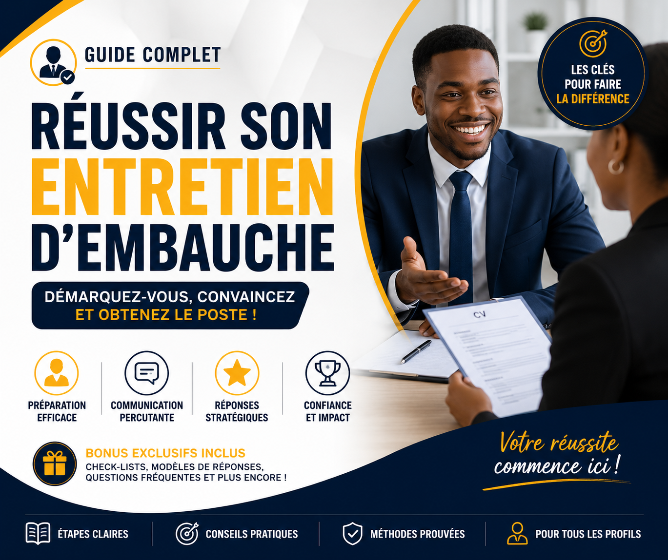 Guide complet pour entretien d'embauche