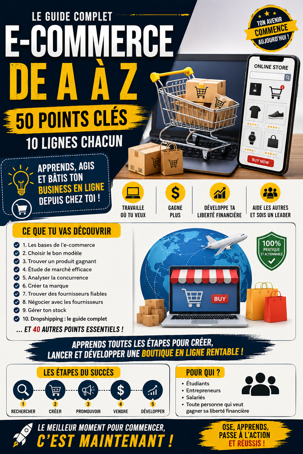 Mon guide en E-Commerce de A à Z