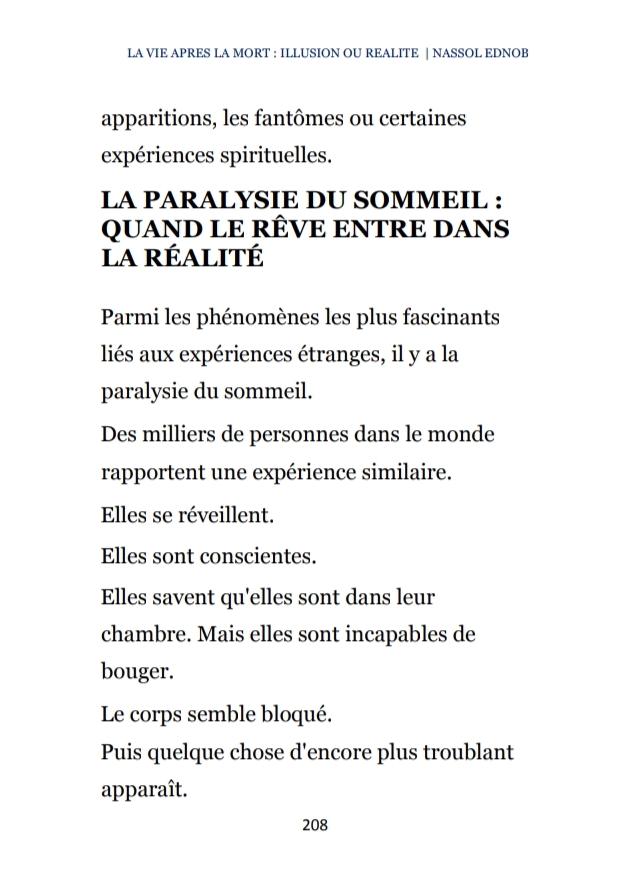LA VIE APRÈS LA MORT : ILLUSION OU RÉALITÉ ?