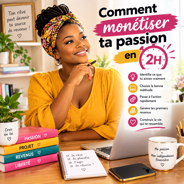 Monétiser ta passion en 2H