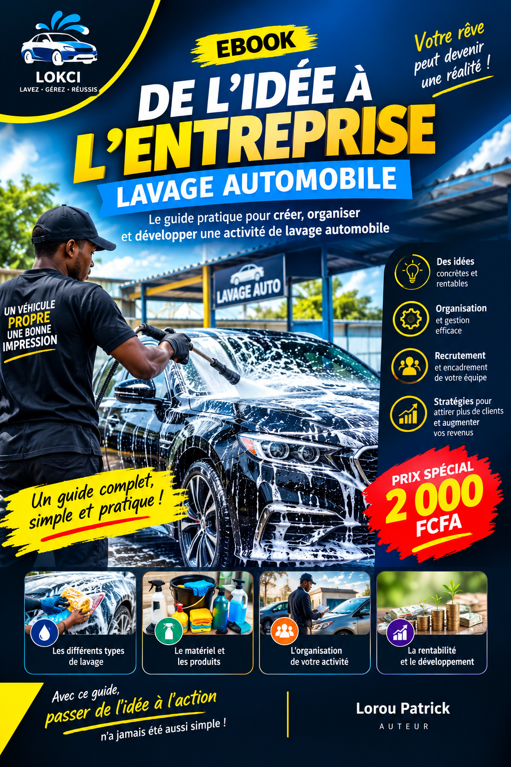 De l’idée à l’entreprise — Guide pratique du lavage automobile